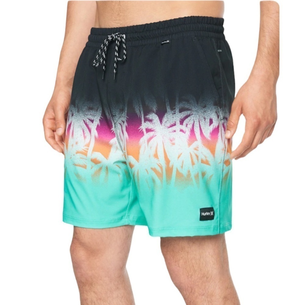 Hurley Men’s Phantom La Playa Volley Swimming Boardshorts Size Large